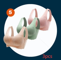 Non-Marking Underwear Female Angel Wings No Steel Ring Gather Bra