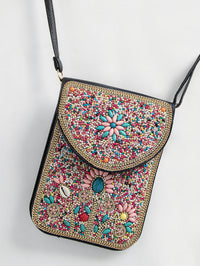 Bohemian Style Bead Satchel Shell Phone Bag