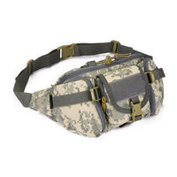 Army fan bag outdoor big waist bag riding bag