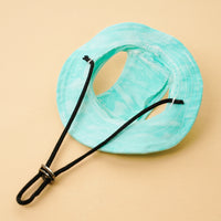 Dog Cat Sun-shade Sun Protection Hat Anti-off Adjustable String Clip Bucket Hat