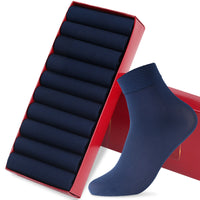 Stockings Men's Ice Silk Mid-calf Length And Breathable Business Men Socks