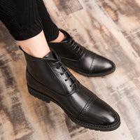 British Retro Casual Fashion Plus Size Men's Shoes