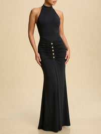 New Slim-fit Workwear Waist-cinching Dress