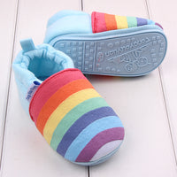 Cartoon antiskid rubber sole baby shoes