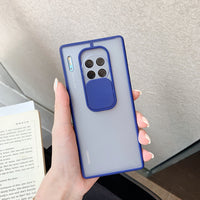 Sliding cover push window mobile phone case