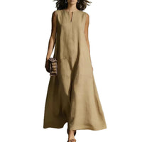 Women's Casual Simple Sleeveless Dress