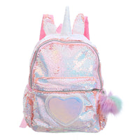 Children's Symphony Hairball Sequin Backpack School Bag