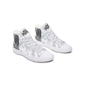 Printed Couple High-top Canvas Shoes