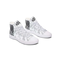 Printed Couple High-top Canvas Shoes