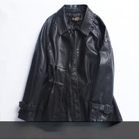 Women's Short Loose Fashion Wallet Coat