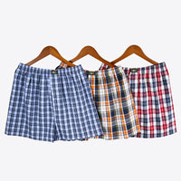 Mens Loose Breathable Cotton Shorts For Home Wear