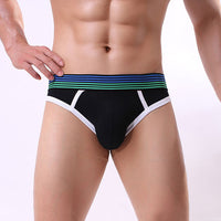 Men's Fashionable Low Waist Color Matching Shorts