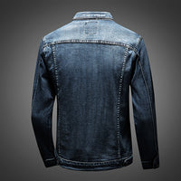 Plus Size Men's Denim Clothes Jacket Coat
