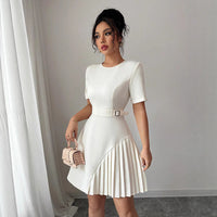 Fashionable And Elegant Short-Sleeve Dress For Women