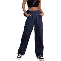 Loose Slimming Trendy Wide-leg Trousers