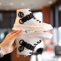 Children's Non-slip Martin Leather Boots