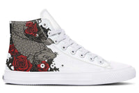 Printed Couple High-top Canvas Shoes