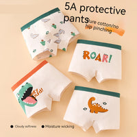 Boys' Cotton Printing Boxer Shorts