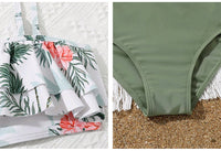 Girls' Flying Gauze Pants Swimsuit Three-piece Suit