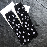 Toe Socks 200-needle Jacquard Combed Cotton For Women