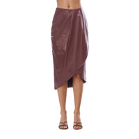 Fashion High-waist Slim-fit Slit Pencil Skirt
