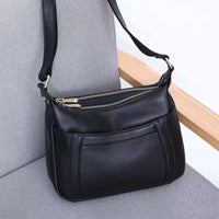 First Layer Cowhide Mother Bag Large Capacity Shoulder Bag