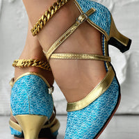 Fashion Soft Bottom Women's Latin Dance Shoes