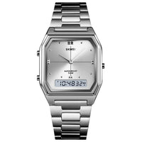 Mens Multifunctional Sports Waterproof Alarm Electronic Watch