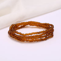 Women's Colorful Beaded Elastic Waist Chain