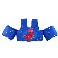 Cartoon Children's Swimsuit Lengthened Arm Swimming Ring Life Jacket
