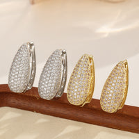 Women's European And American-style Micro-pave Cubic Zirconia Earrings