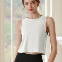 Womens Casual Sports Back-split Yoga Tunic