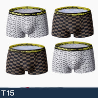 Men's Underwear Pure Cotton Flat Corner Waist