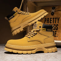 Martin Boots Men Trendy High Top British Working Wear