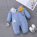 Climbing Suit One-piece Cotton Romper Baby Warm Go Out