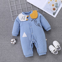 Climbing Suit One-piece Cotton Romper Baby Warm Go Out