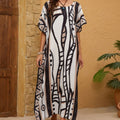 Long Dress Beach Swimsuit Bikini Cover-up Robe For Women