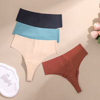 Women's Pure Color Seamless Sports Ultra-fine Underwear