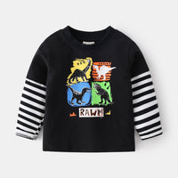 Cotton Round Neck Non-hooded Children's Clothing Cute Fashion Casual Children's Clothing