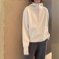 Women's American-style Double-sided Coral Fleece Hoodie