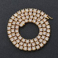 Single-row Tennis Chain Necklace