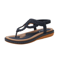 5 Summer New European And American Woven Casual Flat