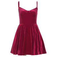 Retro-chic Sexy Backless Slip Dress