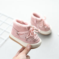 Plus Velvet Warm Korean Baby Cotton Shoes
