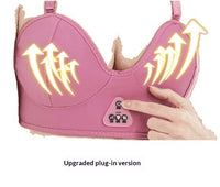 Wireless Vibrating Breast Massage Device With Heat Therapy For Bras