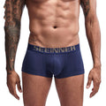 Men's Cotton Rib Solid Color Boxers