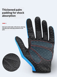 SpringSummer Cycling Gloves Touchscreen-Enabled Full-Finger Gloves For Motorcycles And Bicycles