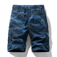 Colorful Casual Elastic Cropped Beach Pants