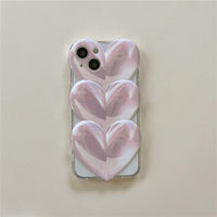 Love Bow Knot Phone Case Transparent