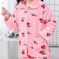 Children's flannel pajamas
